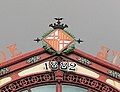 Late 19th century Barcelona coat of arms at Mercat de Sant Antoni, Barcelona