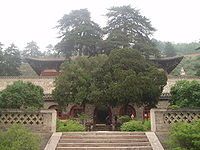 The Grand East Hall of the Foguang Temple in Mount Wutai