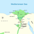 Image 1Map of Lower Egypt, and location of the Faiyum Oasis (from Prehistoric Egypt)