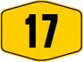 Federal Route 17 shield}}