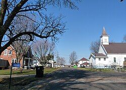 Milan, facing west on Milan Avenue