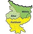 Mithila region of Bihar & Jharkhand