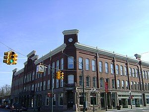 Nisbett Building, senior housing building in Big Rapids.