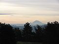 I took this picture of Mount Rainier near my apartment in Seattle.