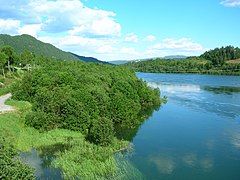 Ranelva seen from Selfors bridge