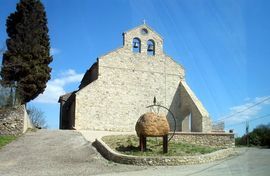 The church in Saint-Gaudéric