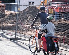 Tandem bicycle