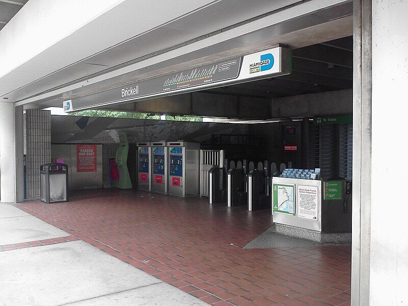 File:Brickell Station entrance.jpg