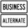 Business alternate plate.svg