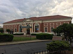 Former Covington rail station in 2018