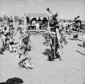 Image 6Dancers at Crow Fair in 1941 (from Montana)