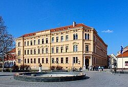 III Gymnasium Osijek front entrance