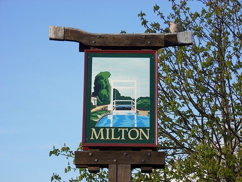 File:Milton village sign.JPG