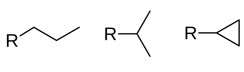 File:Propyl groups.svg