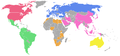 Member countries of the World Pool-Billiard Association (WPA), updated as of November 2011 (based on original 2008 map by Howard the Duck (talk · contribs). Where sources differ, the most "inclusive" map has been created, trusting that the continental confederations know better than WPA who their local member states are.