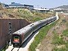 An Israel Railways IC3 train from Bet-Shemesh to Jerusalem