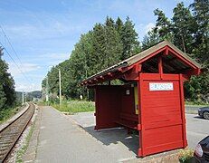 Blakstad railway station