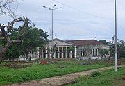 Ruins of former administration building