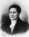 Artist's impression of Crispus Attucks, one of the people killed in the Boston Massacre