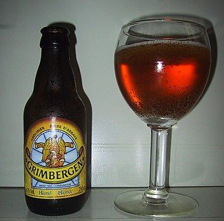 Grimbergen blond beer (Belgium)