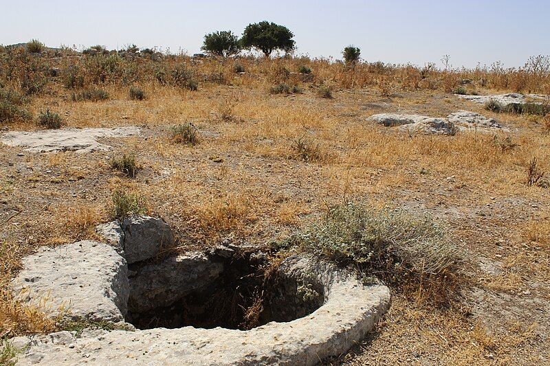 File:Khirbet Zanoah(cistern).jpg