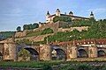 Fortress Marienberg and the Alte Mainbrücke in Würzburg