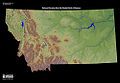 Image 47Relief map of Montana (from Montana)