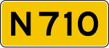 Provincial highway 710 shield}}