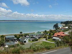 Rangaunu harbour and Rangiputa settlement