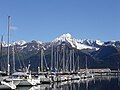 Mt. Alice seen from Seward marina