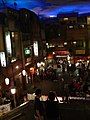 Ramen stands at the Shin-Yokohama Raumen Museum in Yokohama, Japan.