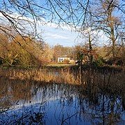 Small lake and west orangeries.