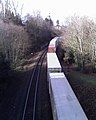 BNSF Railway tracks just north of Kiwanis Ravine