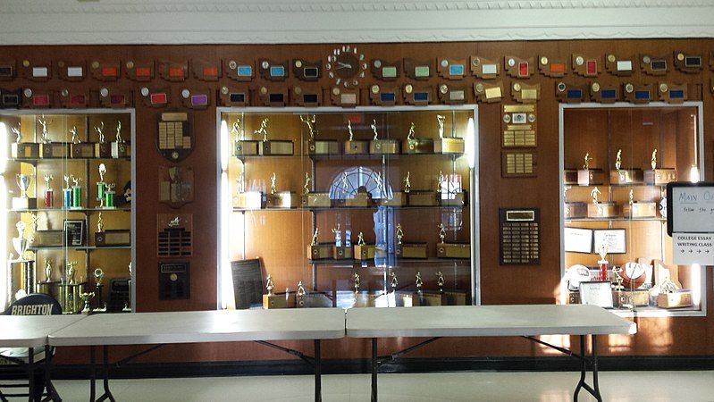 File:BrightonHighSchoolTrophyCase.jpg