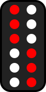 File:Domino-6+6.svg