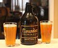 Image 35A growler of beer from Flounder Brewing, a nanobrewery in New Jersey, US (from Craft beer)