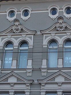 Detail of a window decoration