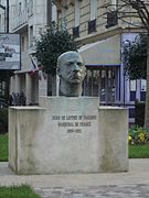 Place de Lattre de Tassigny in the Levallois-Perret suburb of Paris