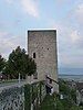 Orbe Castle With Its Two Towers and Plaza