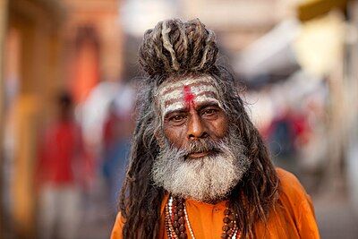 A Sadhu in Varanasi, India