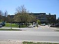 University of British Columbia Hospital, as seen from Wesbrook Mall.