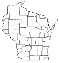 Location of Berlin, Wisconsin