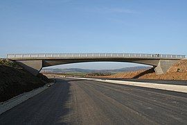 Single Span Over Roadway, Germany