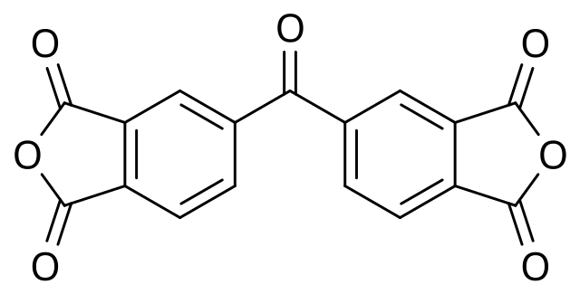 File:Benzophenonetetracarboxylic dianhydride.svg