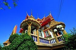 Wat Intharam in tambon Taluk