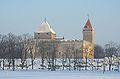 Kuressaare Castle in winter