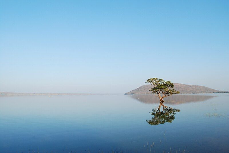 File:Pakhal Lake Telangana.jpg