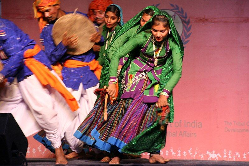 File:Bhil Dance Rajasthan.jpg