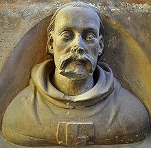 Self-portrait in stone around 1370