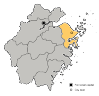 Ningbo in Zhejiang